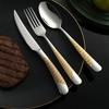 16-Piece Silverware Set Stainless Steel Flatware Cutlery Set Service for 4, Kitchen Utensils Tableware Set for Home Restaurant Restaurant Hotel, Mirror Finish, Dishwasher Safe view 3
