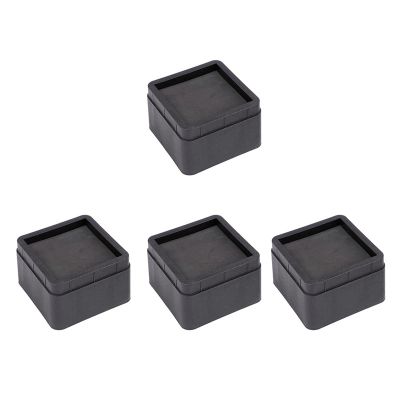 4pcs Floor Feet Protectors , Stackable Bed Risers , 2inch Furniture Table Feet Cover for Couch Bed Coffee Chair Desk Table , Stackable Bed Risers , 4pcs Floor Feet Protectors , 2iFurniture Legs Sofa Leg F