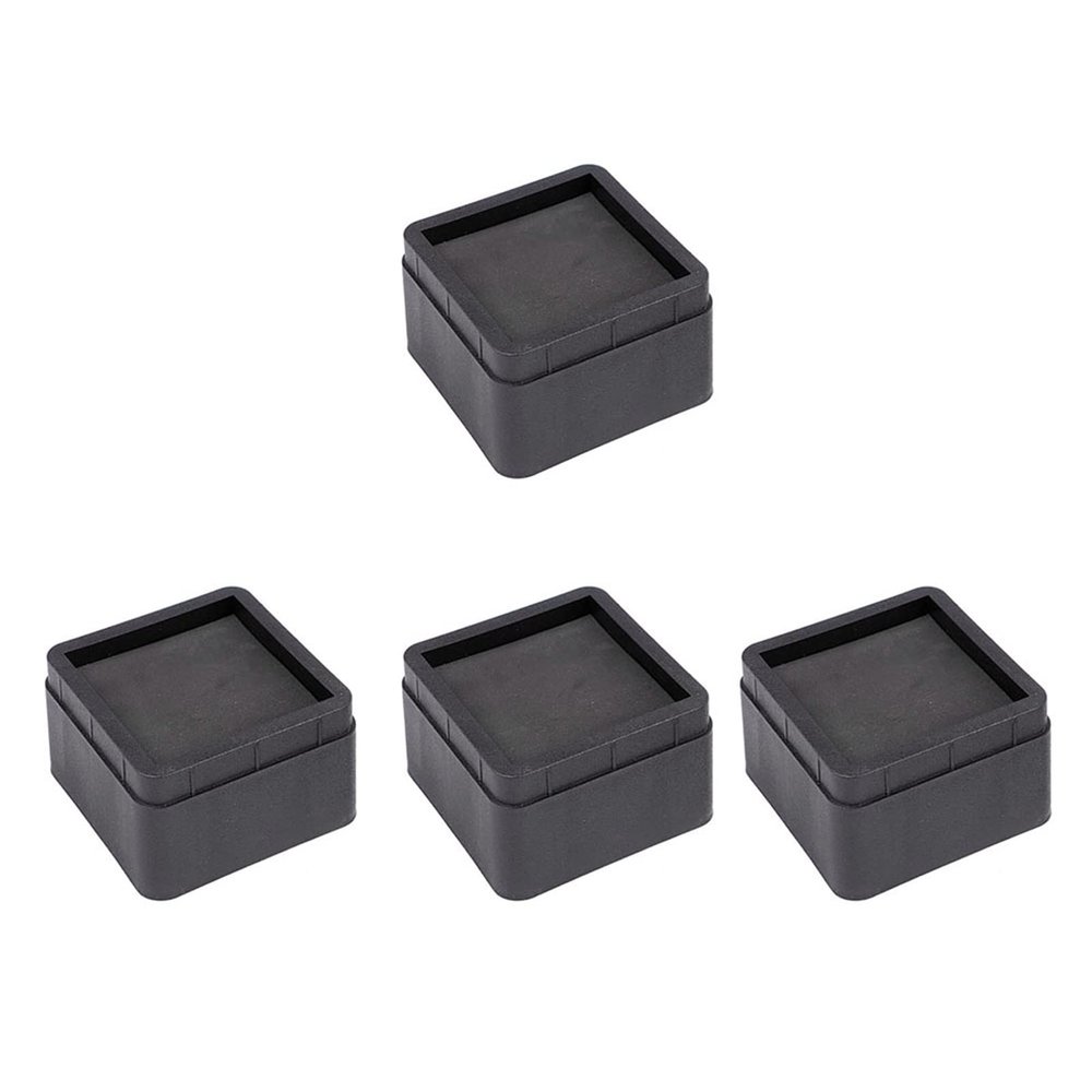 4pcs Floor Feet Protectors , Stackable Bed Risers , 2inch Furniture Table Feet Cover for Couch Bed Coffee Chair Desk Table , Stackable Bed Risers , 4pcs Floor Feet Protectors , 2iFurniture Legs Sofa Leg F