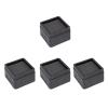 4pcs Floor Feet Protectors , Stackable Bed Risers , 2inch Furniture Table Feet Cover for Couch Bed Coffee Chair Desk Table , Stackable Bed Risers , 4pcs Floor Feet Protectors , 2iFurniture Legs Sofa Leg F view 1