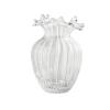 Clear Glass Vase,Tabletop Vases Plant Bud Vases Flower Vases Glass Containers for Bouquets, Home Flower Vases for Windowsill Decor(Size:21CM) view 1