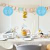 NUOBESTY Celebrate Baby's Arrival: 3-Piece Gender Reveal Lanterns Elegant Decor for Baby Shower Parties view 3