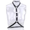 Women Sexy Harness Waist Belt Harajuku O-Ring Garters Faux Leather Women Body Adjustable Slim Strap Clothing Accessories (Color : Black3) view 1