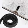 Stainless Steel Window Glass Wiper Cleaner,Window Wiper Squeegee,Window Wiper Rubber Strip for Car,Sliding Door,Shower Glass, Window Wiper Squeegee,Stainless Steel Window Glass"Squeegee Replaceme view 2