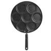 Egg Pan,Omelette Pan,Frying Pan,Nonstick Frying Pan,Nonstick Frying Pans,Home Kitchen Breakfast Omelette Pan, 7 Hole Egg Frying Pan Nonstick Pancake, Easy to, Lazy Pan Provides All in one Breakfast view 1