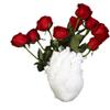 6 Inches Creative Anatomical Heart Vase,Heart Shaped Decor Resin Flower Pot Modern Unique Nordic Art Style Decorative Vase for Desktop Home Decoration Wedding Valentine's Day Gift (White) view 1
