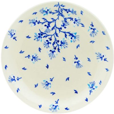 Polmedia Polish Pottery Dinner Plate - Vibrant Delight Pattern Handmade in Boleslawiec Poland + Certificate of Authenticity