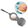 6 5 Inch Tortilla Maker, Cast Iron Tortilla Press, Non Stick Cooking Plates Aluminium Alloy Corn Tortillas Dough Pressing, Tools Kitchen Supplies, Pre Seasoned Roti Maker for Flour Tortilla, Cast view 2