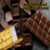Dootafy 7.8 Inches Foil Wrapper 100pcs Large Chocolate Candy Bar Wrappers Square Gold Wrapping Papers for Protein Energy Bar Break-Apart Chocolate for Mother's Day Wedding Baby Shower Birthday view 4