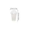 100pcs Milk Tea Cups Cocktail Glasses with Lid Clear Mugs Cup with Lid Drinking s with Clear s with Dome s Juice s Juice Glass With Cover view 2