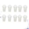 100pcs Milk Tea Cups Cocktail Glasses with Lid Clear Mugs Cup with Lid Drinking s with Clear s with Dome s Juice s Juice Glass With Cover view 3