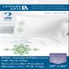 LEISURE ARTS Pillowcase 20"X26" Lace 2Pc, Embroidery Pillow Kit, Stamped Embroidery Pillowcases, Pillow Cases Stamped, Stamped Cross Stitch Cases view 3