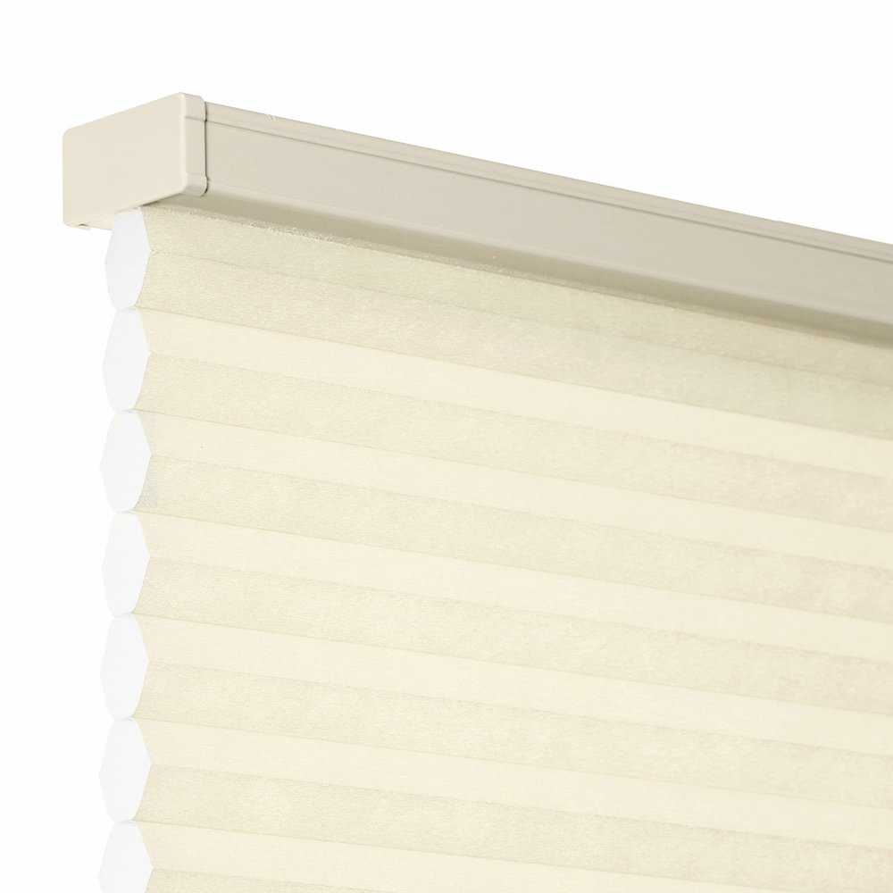 CHICOLOGY Cellular Shades, Window Blinds Cordless, Blinds for Windows, Window Shades for Home, Door Blinds, Window Coverings, Cellular Blinds,Ecru (Light Filtering), 24.5" W x 72" H