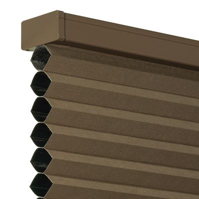 CHICOLOGY Blackout Cellular Shades, Window Blinds Cordless, Blinds for Windows, Window Shades for Home, Door Blinds, Window Coverings, Cellular Blinds,Barnwood (Blackout), 58.25" W x 72" H