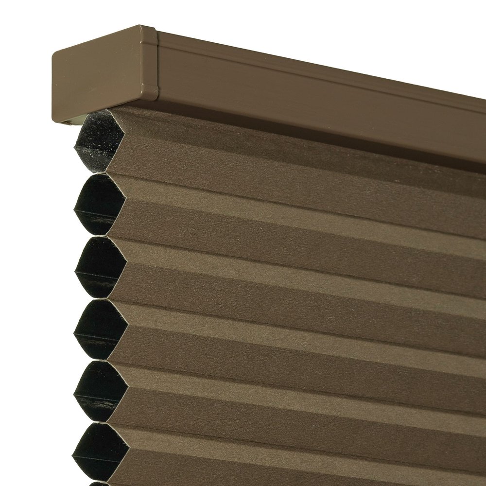 CHICOLOGY Blackout Cellular Shades, Window Blinds Cordless, Blinds for Windows, Window Shades for Home, Door Blinds, Window Coverings, Cellular Blinds,Barnwood (Blackout), 58.25" W x 72" H