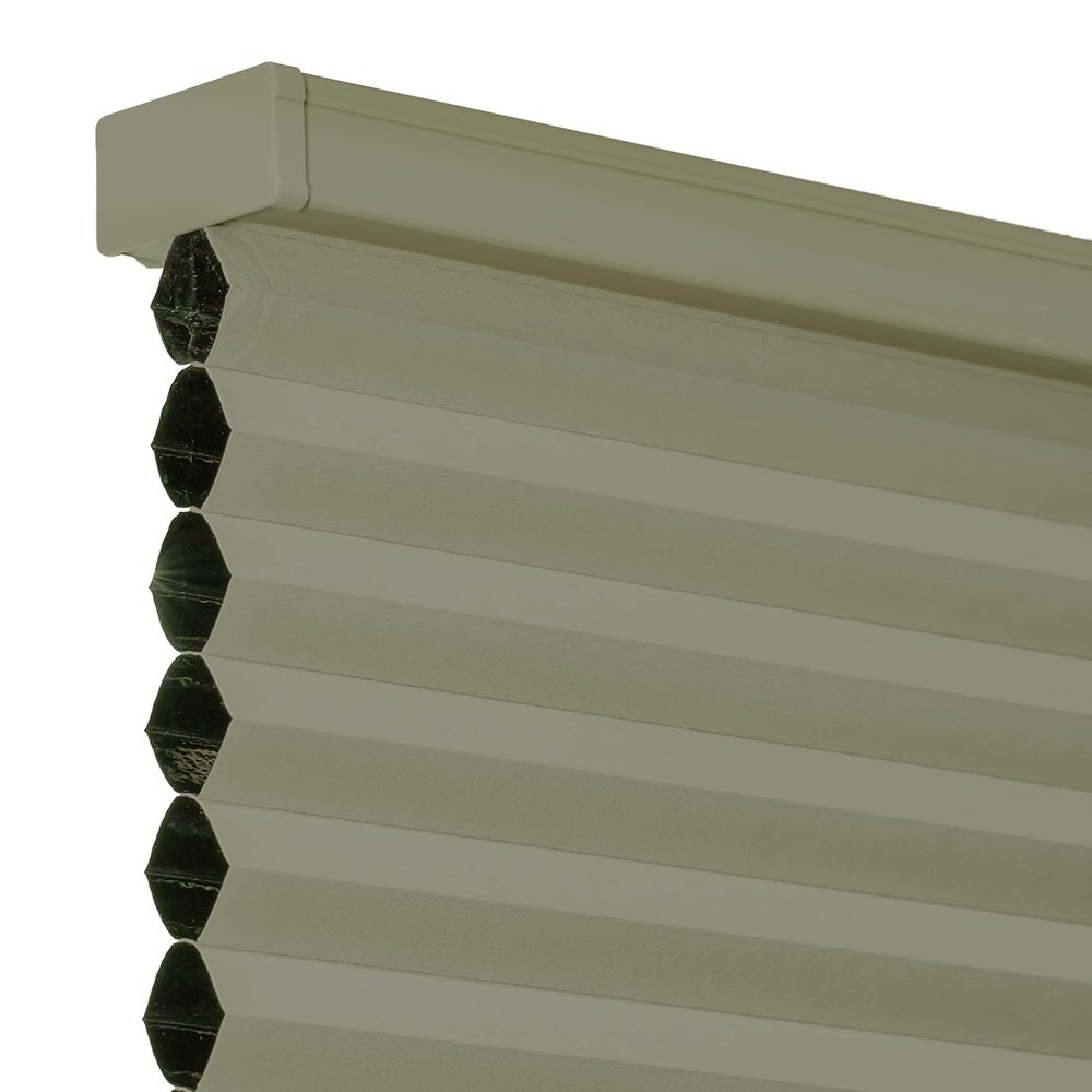 CHICOLOGY Blackout Cellular Shades, Window Blinds Cordless, Blinds for Windows, Window Shades for Home, Door Blinds, Window Coverings, Cellular Blinds,Palmer Green (Blackout), 65.75" W x 72" H