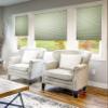 CHICOLOGY Blackout Cellular Shades, Window Blinds Cordless, Blinds for Windows, Window Shades for Home, Door Blinds, Window Coverings, Cellular Blinds,Palmer Green (Blackout), 65.75" W x 72" H view 3