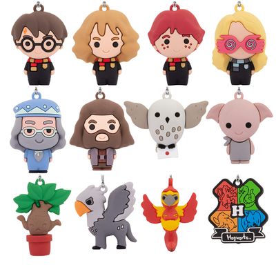 Hallmark Harry Potter Countdown Calendar Miniature Christmas Tree Set with 12 Mini Ornaments, 135 (0003HCM0914)