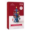 Hallmark Marvel Countdown Calendar Miniature Christmas Tree Set With 12 Mini Ornaments, Plastic view 3