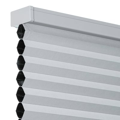 CHICOLOGY Blackout Cellular Shades, Window Blinds Cordless, Blinds for Windows, Window Shades for Home, Door Blinds, Window Coverings, Cellular Blinds,Light Grey (Blackout), 54.75" W x 72" H