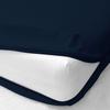 DNG Creations 100% Egyptian Cotton Zipper Mattress Cover, 1000 Thread Counts, 8 Inch Deep Pocket Cal King Size, Solid Navy Blue Zipper Around The Mattress view 2