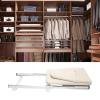 Closet Pull-Out Ironing Board 32.3" X 12.2" Buit-in Iron Board Mini Ironing Board Stow Away in The Cabinet 180 Rotation for Small Spaces | with Cotton Cover | Beige (US Stock) view 3