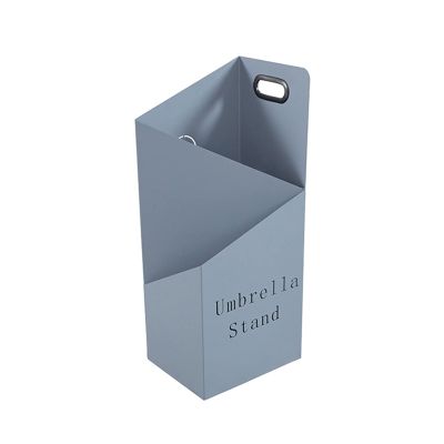 LCYDMJ Umbrella Rack Metal Umbrella Holder, Large Capacity Umbrella Storage Rack, Umbrella Bucket for Business Hotel Entrance Corridor, with Drip Tray (Color : Color 2, Size : 15x20x40cm)