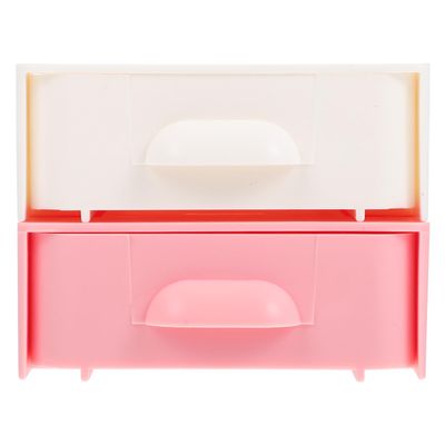 Zerodeko 2pcs Under Desk Organizer Adhesive Storage Box Punch Design for Home Office Hidden Drawer for Stationery Cables Easy Installation Colors