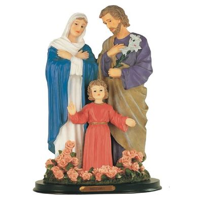 ICE ARMOR 16" H Holy Family Statue Holy Figurine Religious Decoration Office Desk/Home/Living Room/Table Decor, Perfect House Warming Gifts for New Home