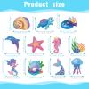 52 Pcs Mermaid Hanging Swirl Ceiling Streamers Decorations for Birthday, Ocean Theme, Under The Sea, Jellyfish Party, Baby Shower Supplies view 3
