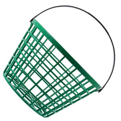 BESPORTBLE Golf Ball Basket Durable Plastic Storage Holder for Golfing Balls Lightweight Design with Convenient Handle for Outdoor and Indoor Use Pressure Resistant Material for Performance