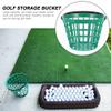 BESPORTBLE Golf Ball Basket Durable Plastic Storage Holder for Golfing Balls Lightweight Design with Convenient Handle for Outdoor and Indoor Use Pressure Resistant Material for Performance view 4