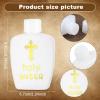 JIDAFANG-US 40Pack Holy Water Container Holy Water Empty Containers with Gold Cross 60ml Holy Water Plastic Bottle for Compact and Portable Catholic Holy Water Bottle view 2