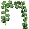 QIAOH Artificial Ivy Fake Vines 24 Pack, Greenery Leaves Ivy Garland Artificial Hanging Plants for Home Kitchen Garden Wedding Party Wall Room Decor view 1