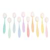 Craftelier - Set of 10 Ink Blending Brushes to Create Gradients and Using with Stencils | Soft Bristles and Comfortable, Easy to Use Handle | Dimensions Approx. 15,5 x 2,5 cm - 10 Pastel Colours view 1