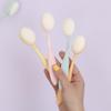 Craftelier - Set of 10 Ink Blending Brushes to Create Gradients and Using with Stencils | Soft Bristles and Comfortable, Easy to Use Handle | Dimensions Approx. 15,5 x 2,5 cm - 10 Pastel Colours view 3