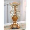 Elegant Large Flower Vases Table Centerpiece for Kitchen Dining Living Room Home Decor, European RetroTall Big Resin Flowers Chinese Vases for Bedroom Decorations, White 5.35in 8.66in view 4