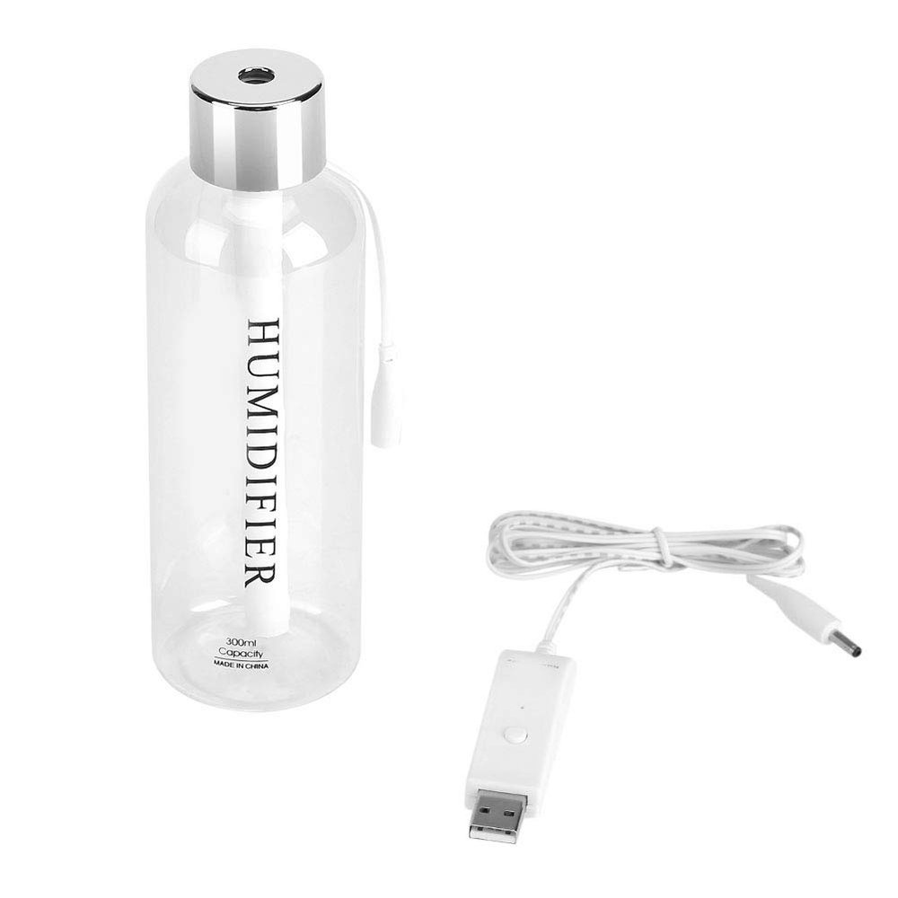 Mini Mist Maker,300ml USB Air Humidifier, Portable USB Water Bottle Humidifier for Car Home, 300ml USB Air Humidifier, Mini Mist Maker, PortablUSB Air Humidifier Humidifier Air Humidifier Mist M