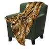 Brown Spotted Leopard, Throw Blanket, Animal Friendly Shag Faux Fur, All Sizes, Minky Fur Lining, Handmade to Order, Made in America (96"x120") view 3