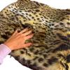 Brown Spotted Leopard, Throw Blanket, Animal Friendly Shag Faux Fur, All Sizes, Minky Fur Lining, Handmade to Order, Made in America (96"x120") view 4