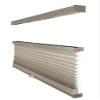 CHICOLOGY Cellular Shades, Top Down Bottom Up Shades, Blinds for Windows, Window Shades for Home, Door Blinds, Window Coverings, Cellular Blinds,Khaki Grey - Light Filtering, 24.25" W x 72" H view 2
