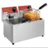 Kratos Commercial Electric Countertop Deep Fryer, 20 lb. Dual Tank Fryer with Baskets, Stainless Steel Fryer for Restaurants and Concession Stands view 2