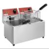 Kratos Commercial Electric Countertop Deep Fryer, 20 lb. Dual Tank Fryer with Baskets, Stainless Steel Fryer for Restaurants and Concession Stands view 3