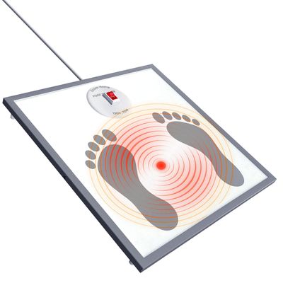 EconoHome Electric Foot Warmer - Foot Heater for Under the Desk, Office or Bedroom - Energy Efficient - Exclusive Overheat Protection Feet Warmer (70 Watts)
