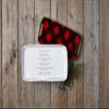 Mud Pie Nested Buffalo Check Christmas Tray Set view 2