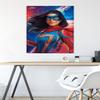 Trends International Marvel Ms. Marvel - Graffiti Wall Poster, 34L x 22.4W, Premium Unframed Version view 4