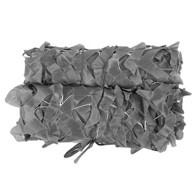 KOOEIN Camo Netting Grey,Hunting Camouflage Net,Military Decoration,Lightweight Shade Car Covers,Camping,Party,Breathable Net for Patio,1.5x2m,3x4m,3x7m/9.8x23ft