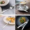 48 pcs Matte Rainbow Stainless Steel Flatware Set, Mirror Polished Tableware Cutlery Set for 6, Knife Fork And Spoon For Home Restaurant, Dishwasher Safe (48pcs, Rainbow) view 4