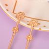 30Pack(60PCS) Rose Flower Shape Drinking&Coffee Spoon Teaspoons for Wedding Gift Tea Party Souvenir or Bridal Shower Favors for Guests with Individual Package view 4