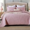 ABREEZE Cotton Bedspread Quilt Sets Floral Patchwork Coverlet Set Comforter Paisley Quilted Coverlet with Pillow Shams, Farmhouse Bedding Set,European Gorgeous Floral Pattern, King Size view 2